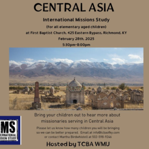 Central Asia Missions Study