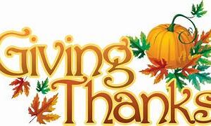 giving thanks