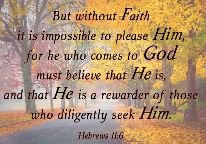 Faith Pleases God