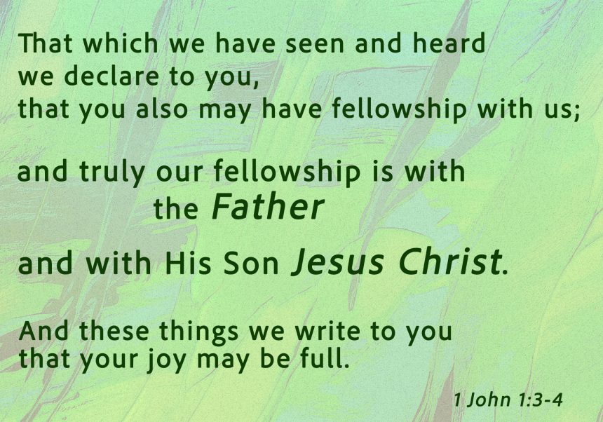 Fresh Encounters With Christ